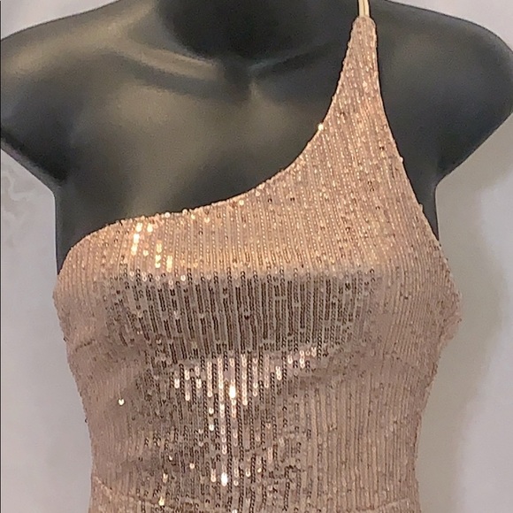 Let the Beat Drop Dress Bronze Hello Molly - Picture 8 of 11